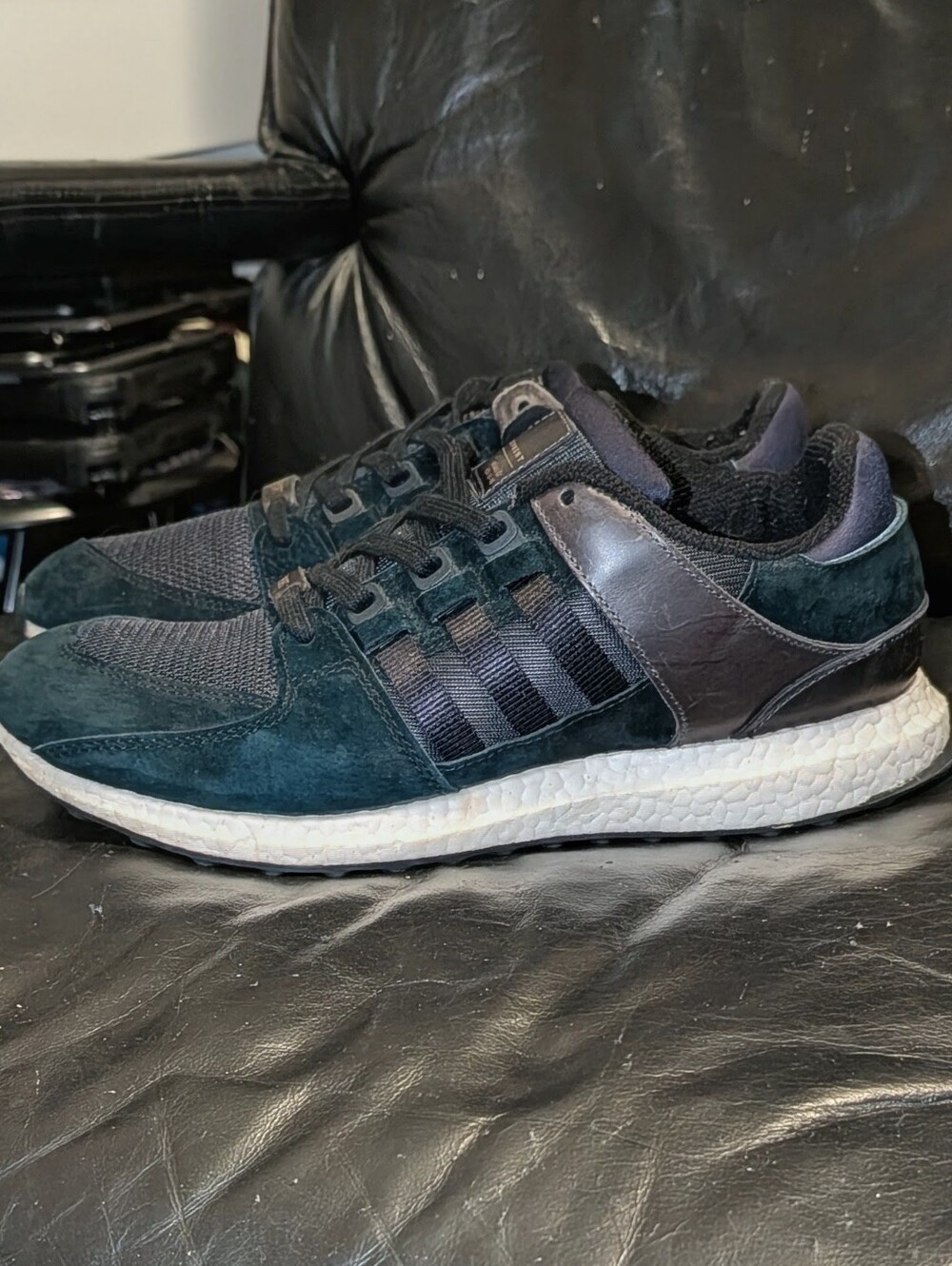 adidas EQT Support Ultra - "Milled Leather/Black"